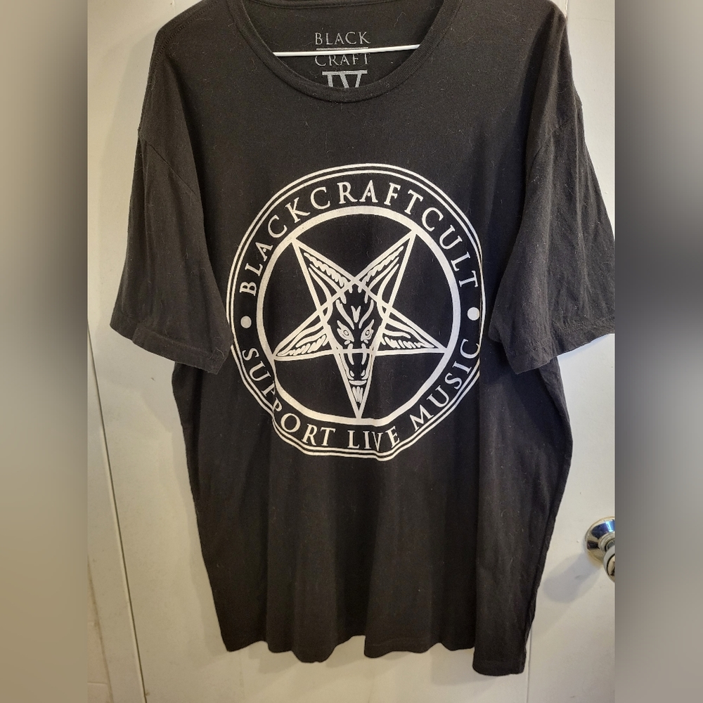 Blackcraft Cult "Support Live Music" T Shirt